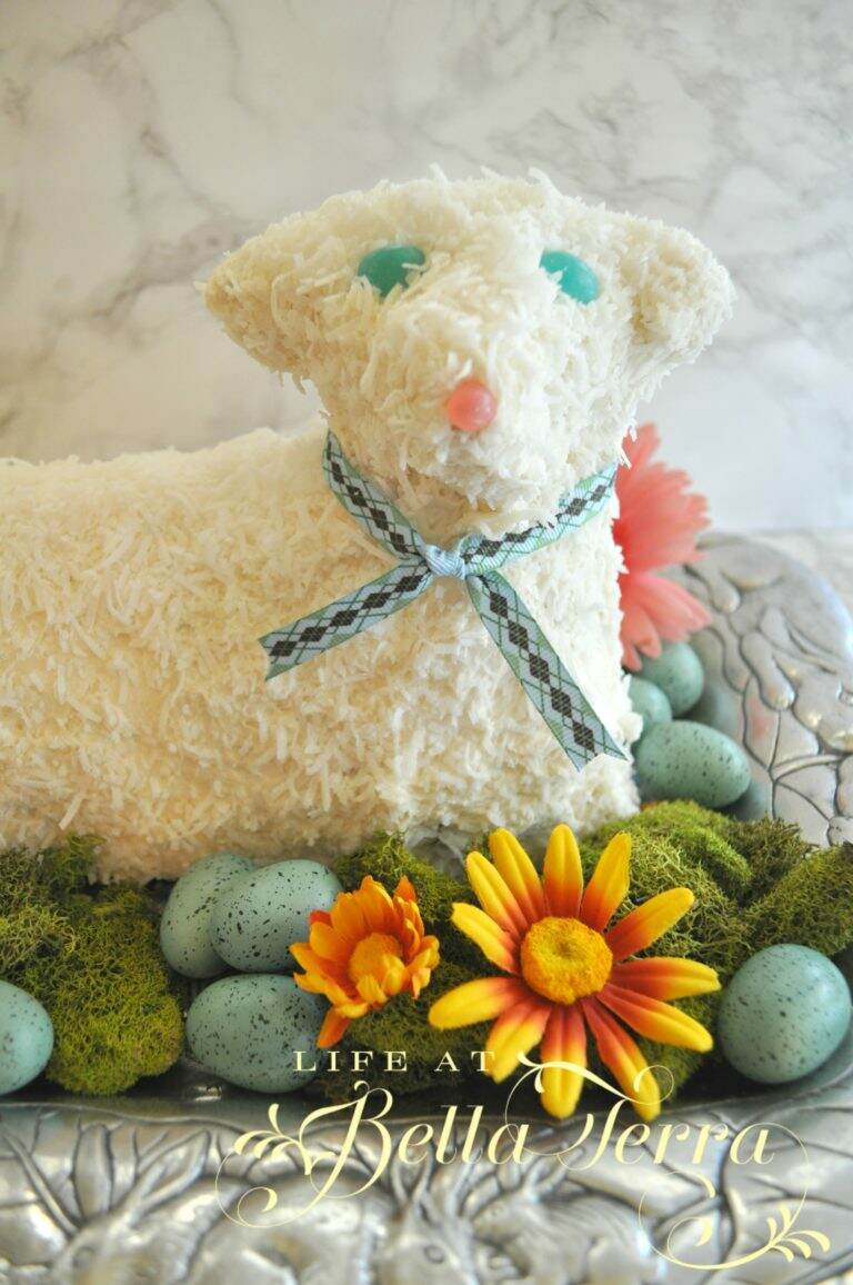 Easter Lamb Cake