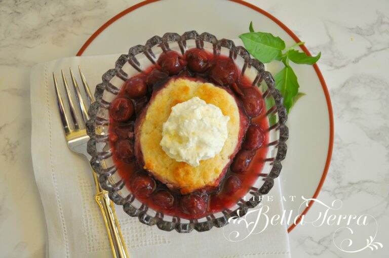 Cherry Cobbler Recipe