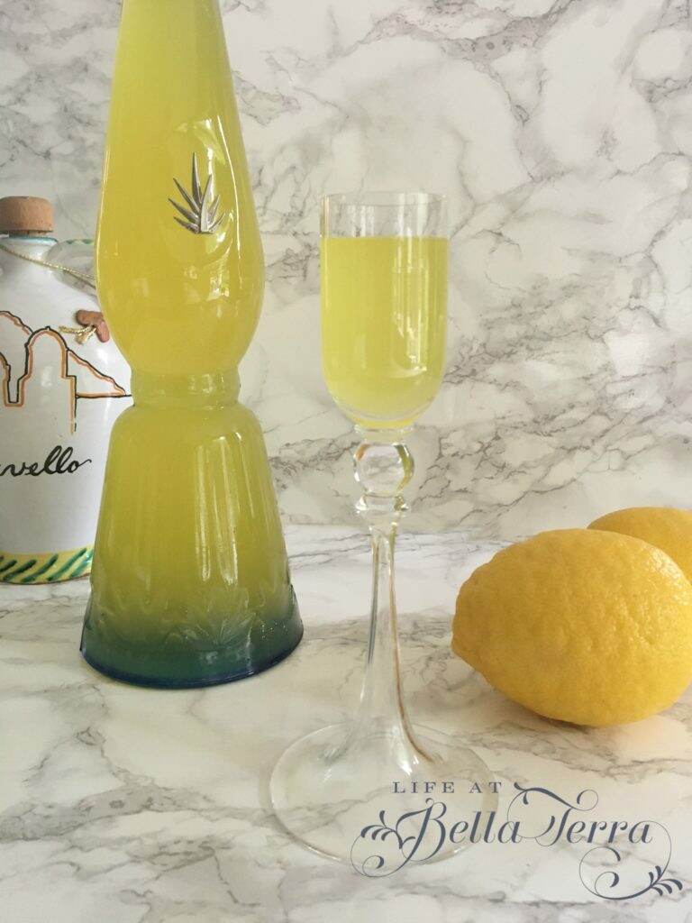 Making Limoncello