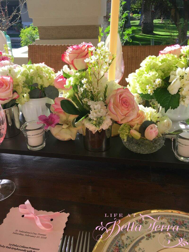 DIY Table Centerpiece Display Life at Bella Terra