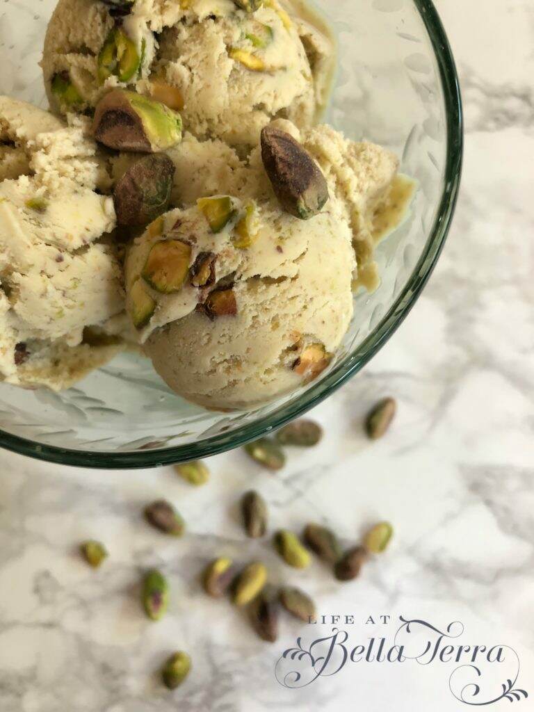 Homemade Ice Cream – Part 1- Pistachio