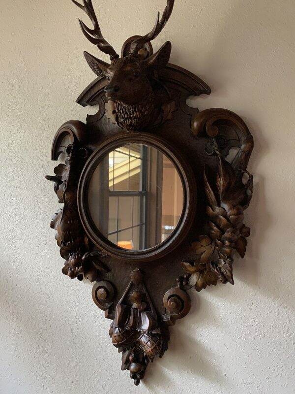 Black Forest style mirror