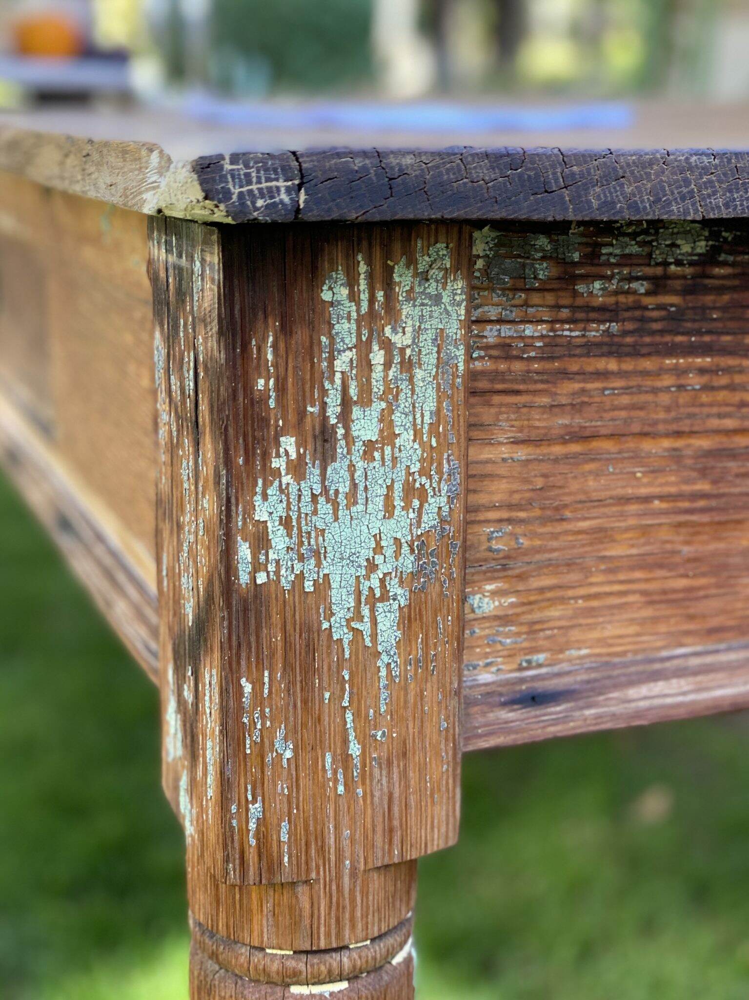 Restoration of an Antique Table | Life at Bella Terra