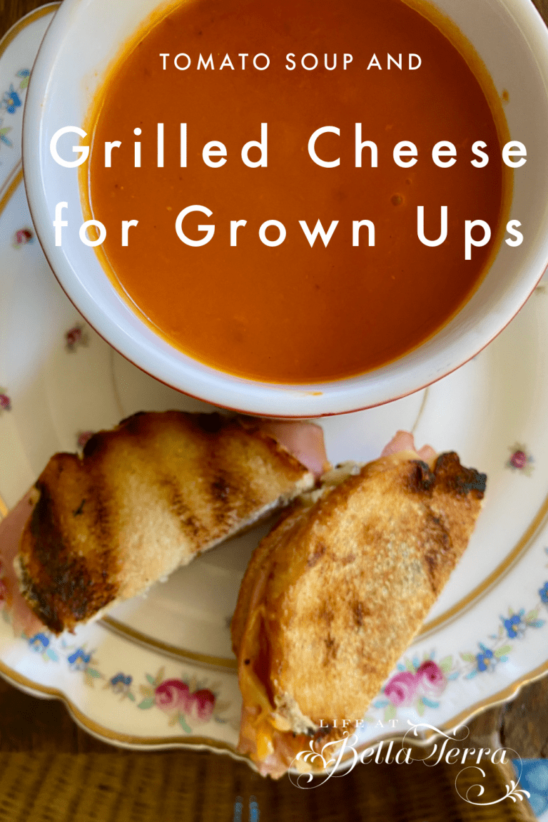 Grilled Cheese and Tomato Soup