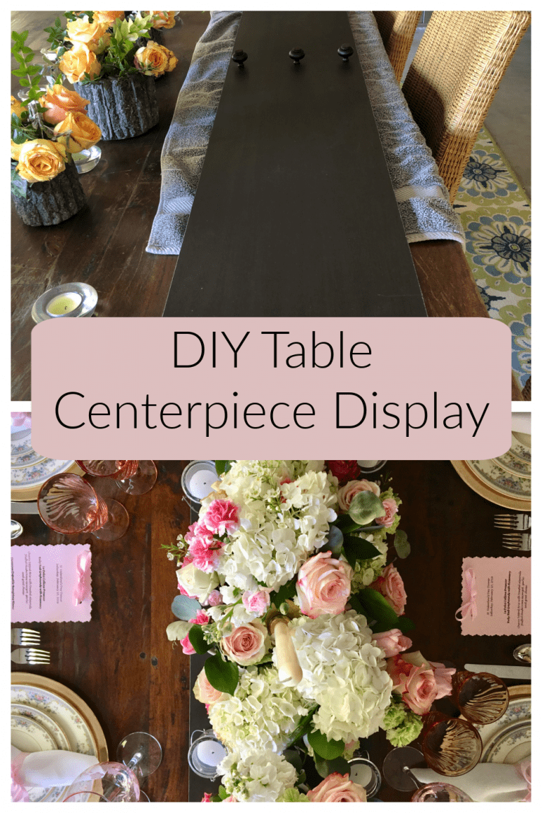 DIY Table Centerpiece Display Life at Bella Terra