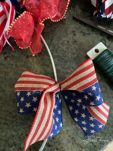 How to Make a DIY Patriotic Wreath | Life at Bella Terra