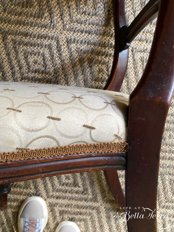 How To Reupholster A Chair Seat Life, How To Reupholster A Chair With Trim