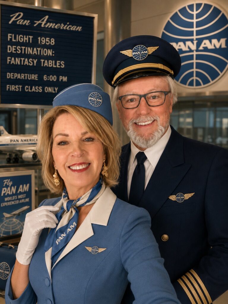 Boarding Pass to 1958~Behind the Scenes of our Pan Am Fantasy Table.